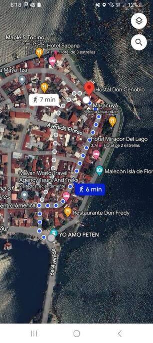 Casa Zoila Hospedaje Frente Al Lago Lakefront Lodging Apartment Флорес Екстериор снимка